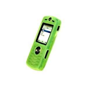  Motorola SLVR L7 Green Silicone Skin Case: Cell Phones 