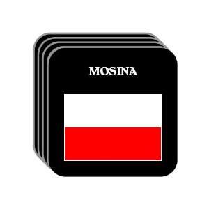Poland   MOSINA Set of 4 Mini Mousepad Coasters