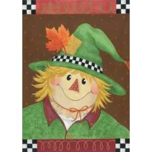  Scarecrow Fall Leaves Foilage Garden Flag Banner: Patio 