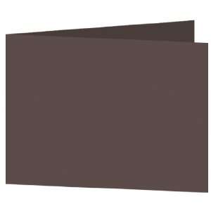  A7 Book Fold   5 1/8 x 7   Colors Chocolate Smooth (50 
