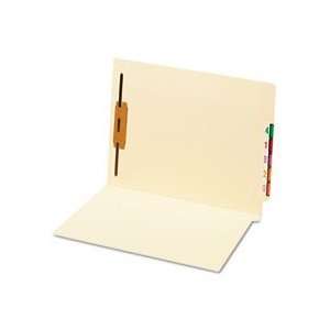  Globe Weis® GLW 44110 MANILA END TAB FOLDER, ONE FASTENER 