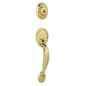  Weiser Lock GAC9771K3BRS Kingsway Lifetime Polished Brass 