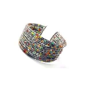 Fashionable Multi colored Beaded Bracelet: Jewelry