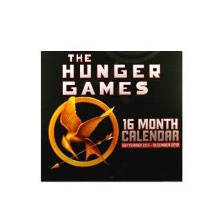 The Hunger Games 16 Month Calendar Sept 2011   Dec 2012