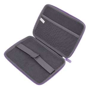 Tough Water & Scratch Resistant Purple EVA Zip Case For Samsung P1000 
