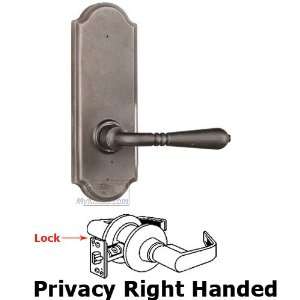  Molten bronze right handed privacy lever   sutton plate 
