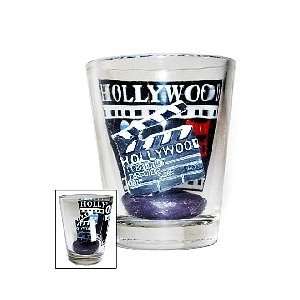  Hollywood shot glass with clapboard