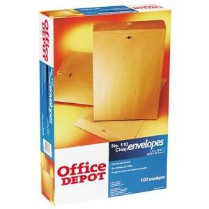  Office Depot(R) Clasp #110 Envelopes, 12in. x 15 1/2in 