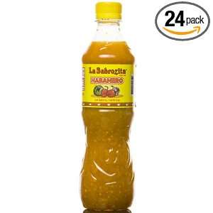 La Sabrozita Homestyle Habanero Salsa, 18 Ounce Bottles (Pack of 24)