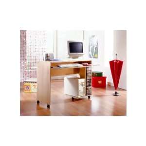  Azbi Mobile Computer Desk: Furniture & Decor