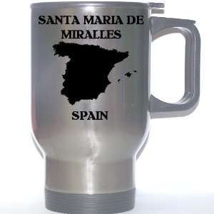   )   SANTA MARIA DE MIRALLES Stainless Steel Mug 