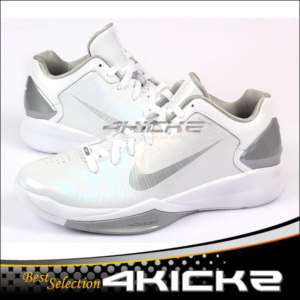 Nike Hyperdunk 2010 X Low White/Metallic Silver Sneaker  