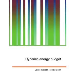  Dynamic energy budget Ronald Cohn Jesse Russell Books
