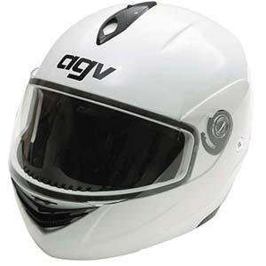  AGV Miglia Modular Helmet   Large/White: Automotive