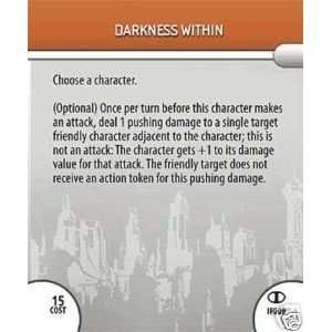  DC Heroclix Icons Darkness Within Feat Card Everything 