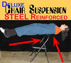 Deluxe Chair Suspension Stage Illusion Magic Levitation kid kids 