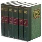 matthew henry s commentary on the whole bible 6 volumes