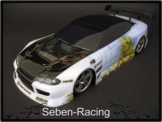 Seben Body Shell XK43 Nissan Silvia S15 Hand made 1:10  