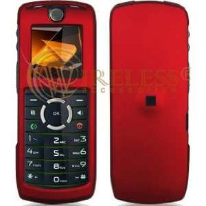  Red Rubberized Cover for Nextel i290 Protector Case: Cell 