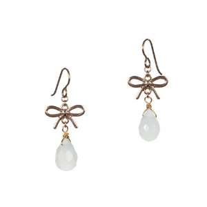  Nickel Free Gold Bow Prim and Proper Earrings: Jewelry