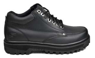 SKECHERS Mariners Ankle Leather Upper Width WIDE Boots 4470EW BOL Men 