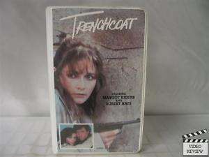 Trenchcoat VHS Margot Kidder, Robert Hays 1983  