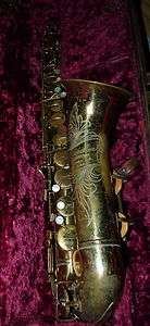   Vintage Jazz SAXOPHONE Musical Instrument ♫ ♫ ♫ ♫ ♫  