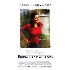  Riding In Cars With Boys Original Movie Poster, 27 x 39 