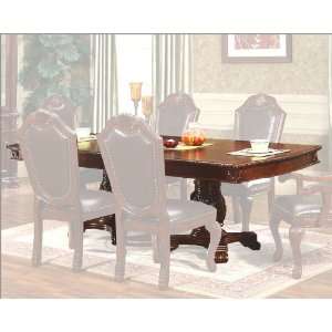 Expandable Pedestal Dining Table in Classic Cherry MCFD5006 T:  
