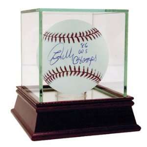  Lee Mazzilli Autographed 86 WS Champs MLB Baseball 