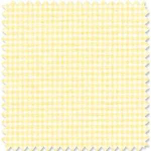  Yellow Check Fabric Arts, Crafts & Sewing