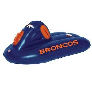   Broncos Inflatable Outdoor Super Sled/ Water Raft