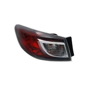   6340 00 Replacement Driver Side Tail Lamp for Mazda Mazda3: Automotive