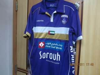 Macron Al Ain FC home shirt U.A.E Gyan Asamoah playing for this team 