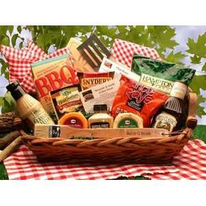    BBQ Outdoor Gift Basket, Master of The Grill: Home & Kitchen
