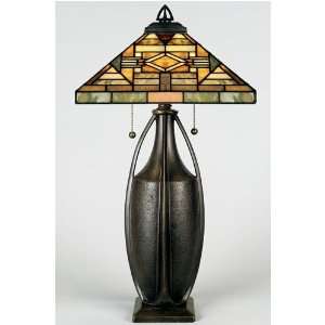    Cadence Table Lamp 25.5hx18.5w Teco Marrone