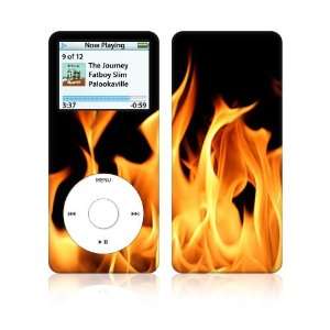  Apple iPod Nano (1st Gen) Decal Vinyl Sticker Skin   Flame 