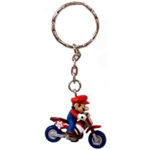   Super Mario Kart Wii Volume 1 Keychain Mario Motorcycle: Toys & Games