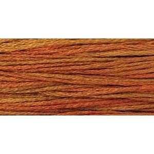  Over Dyed 6 Strand Embroidery Floss, 5 Yds Cognac 