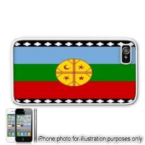  Mapuche Flag Apple Iphone 4 4s Case Cover White 