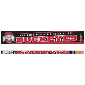  NCAA Ohio State Buckeyes 6pk Pencils *SALE*: Sports 