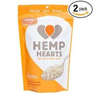 Manitoba Harvest Shelled Hemp Hearts, 8 Ounce Bags (Pack of 2)  