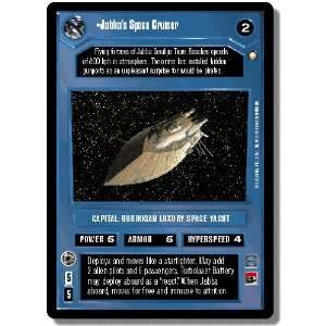  Star Wars CCG Special Edition Rare Jabbas Space Cruiser 