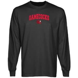  NCAA Jacksonville State Gamecocks Charcoal Logo Arch Long 