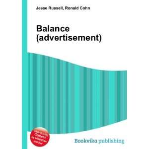  Balance (advertisement) Ronald Cohn Jesse Russell Books
