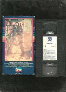 The Attic (VHS, 1990) RARE AND OOP KEY VIDEO CARRIE SNODGRESS  