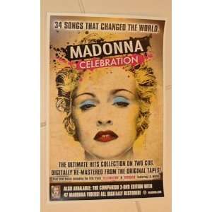 Madonna   Celebration   Promotional Poster   11 x 17