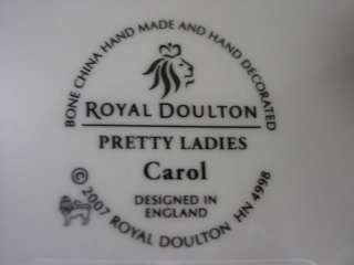 Royal Doulton Pretty Ladies Petite CAROL HN 4998   NEW!  