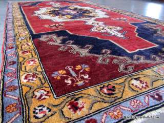 6x9 Antique Turkish Konya Rug Over 60 Years Old perfect Condition 