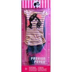  Barbie Fashion Fever   2 Piece Set   Jeans & Top (2006 